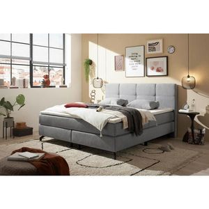 MID.YOU POSTEL BOXSPRING, 180/200 cm, šedá obraz