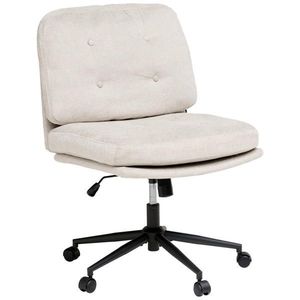 MID.YOU OTOČNÁ ŽIDLE, mikrovlákno, béžová obraz