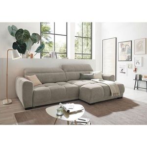 Livetastic ROHOVÁ SEDAČKA, textil, pískové barvy obraz