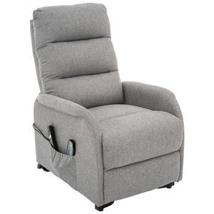 Livetastic MASÁŽNÍ KŘESLO, kov, textil, šedá obraz