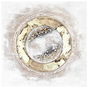 Monee OLEJOMALBA, abstraktní, 30/30 cm obraz