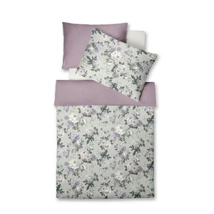 Fleuresse POVLEČENÍ, makosatén, bílá, mátově zelená, olivově zelená, světle fialová, 140/200 cm obraz