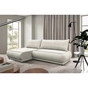 MID.YOU ROHOVÁ SEDAČKA, textil, krémová obraz