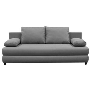 P & B ROZKLÁDACÍ POHOVKA, textil, šedá obraz