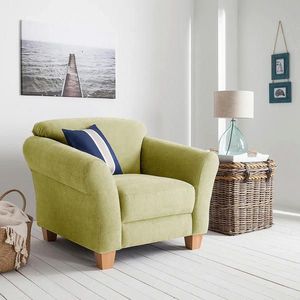 Sit & More KŘESLO, textil, zelená obraz