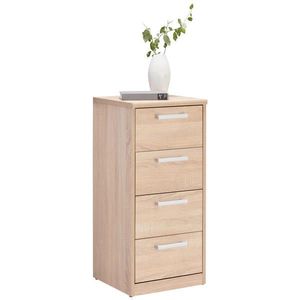 TATE 4 komoda, dub sonoma obraz