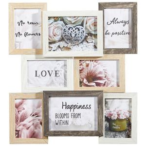 RÁM NA OBRAZOVÉ KOLÁŽE, 8 foto, 45/49/1, 2 cm obraz