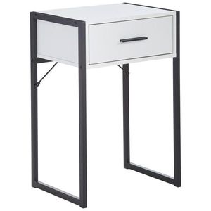 Livetastic NOČNÍ STOLEK, černá, bílá, 41/60/30 cm obraz