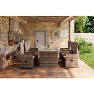 Beldano ZAHRADNÍ SESTAVA kov, plast, sklo, textil obraz