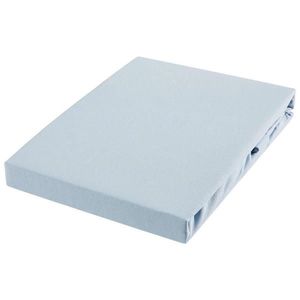 Novel ELASTICKÉ PROSTĚRADLO, žerzej, modrá, 140-160/200-220 cm obraz