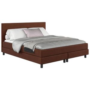 MID.YOU AMERICKÁ POSTEL, 160/200 cm, hnědá obraz