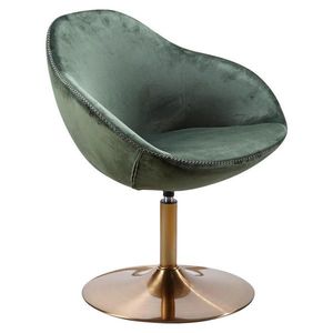 MID.YOU KŘESLO, textil, zelená obraz