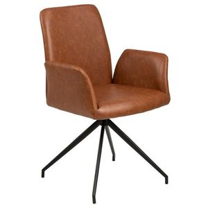 Carryhome ŽIDLE S PODRUČKAMI, vzhled kůže, koňaková obraz