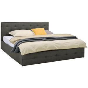 Carryhome ČALOUNĚNÁ POSTEL, 180/200 cm, tmavě šedá obraz