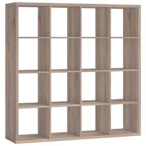 Carryhome DĚLICÍ STĚNA, Sonoma dub, 147/147/38 cm obraz