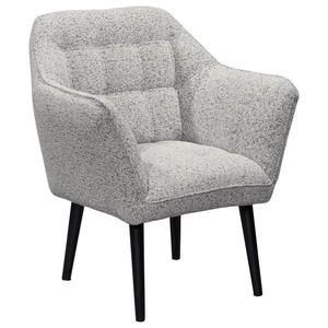 MID.YOU KŘESLO, textil, světle šedá obraz