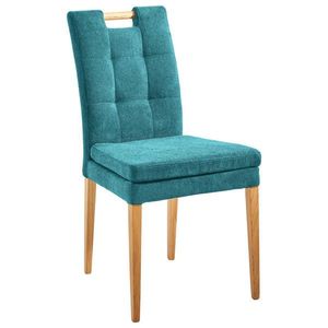 Cantus ŽIDLE, tyrkysová, barvy dubu obraz