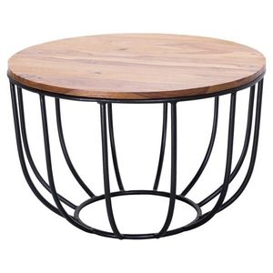 MID.YOU KONFERENČNÍ STOLEK, barvy sheesham, dřevo, 60/60/39 cm obraz