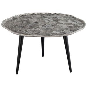 Ambia Home KONFERENČNÍ STOLEK, černá, barvy niklu, kov, 75/75/44 cm obraz