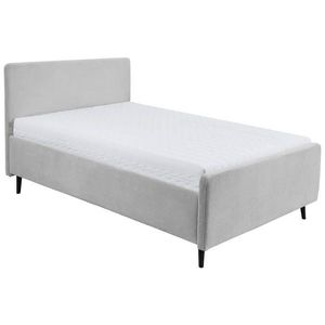 MID.YOU ČALOUNĚNÁ POSTEL, 140/200 cm světle šedá obraz