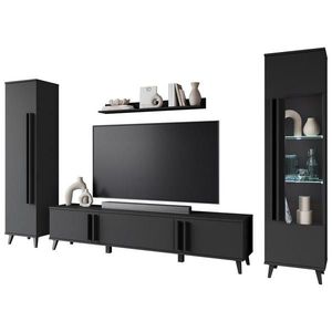 OBÝVACÍ STĚNA, černá obraz