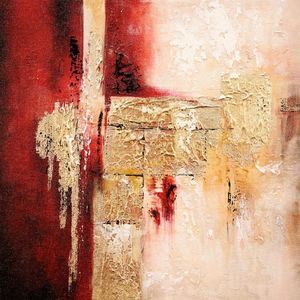 Monee OLEJOMALBA, abstraktní, 30/30 cm obraz