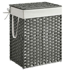 KOŠ NA PRÁDLO, šedá obraz