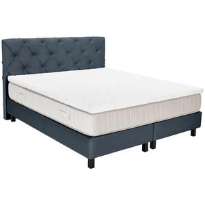 Esposa POSTEL BOXSPRING, 180/200 cm, tmavě šedá obraz