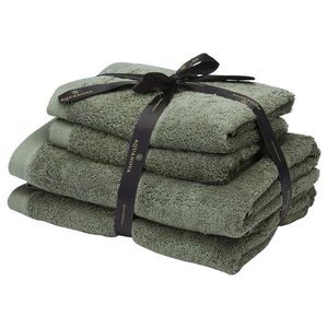 Aquanova SADA RUČNÍKŮ A OSUŠEK, tmavě zelená obraz