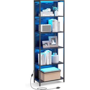 Boxxx REGÁL, černá, ocel, 60/178, 6/30, 3 cm obraz