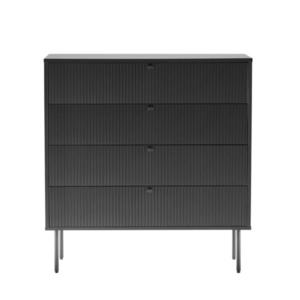 MID.YOU KOMODA, černá, 90/95/40 cm obraz