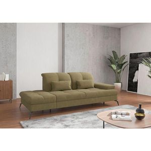 Sit & More LENOŠKA, textil, olivově zelená obraz