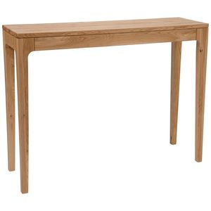 KONZOLOVÝ STOLEK, divoký dub, dřevo, 100/30/80 cm obraz