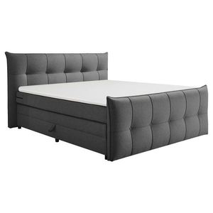 MID.YOU POSTEL BOXSPRING, 180/200 cm, antracitová obraz