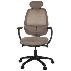 MID.YOU OTOČNÁ ŽIDLE, síťovina, šedá obraz