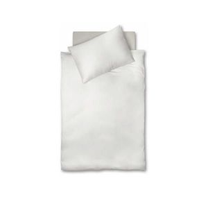 Fleuresse POVLEČENÍ, vzhled lnu, bílá, 140/200 cm obraz