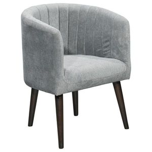 Livetastic KOKTEJLOVÉ KŘESLO, textil, tmavě šedá obraz