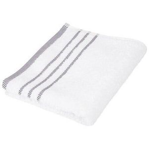 Esposa OSUŠKA DO SPRCHY, 70/130 cm, šedá, bílá obraz