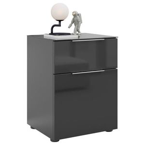 NOČNÍ STOLEK, antracitová, 45/60/40 cm obraz