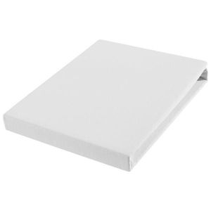 Novel ELASTICKÉ PROSTĚRADLO, žerzej, bílá, 90-100/200-220 cm obraz
