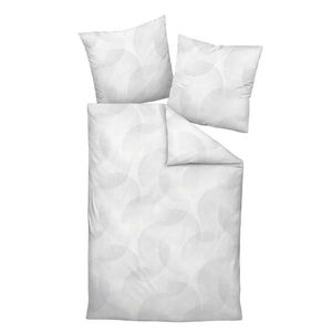 Janine POVLEČENÍ, makosatén, barvy stříbra, 140/200 cm obraz