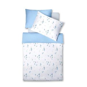 Fleuresse POVLEČENÍ, makosatén, bílá, pastelově modrá, šalvějově zelená, 140/200 cm obraz