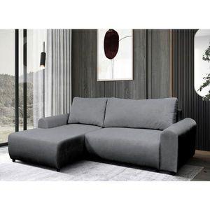 MID.YOU ROHOVÁ SEDAČKA, textil, šedá obraz