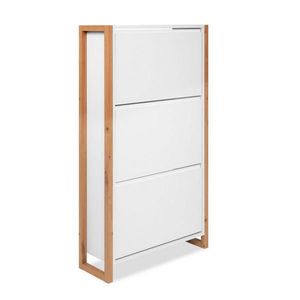 MID.YOU VYKLÁPĚCÍ BOTNÍK, bílá, dub artisan, 70/125/25 cm obraz