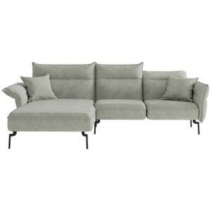 Livetastic ROHOVÁ SEDAČKA, textil, světle šedá obraz