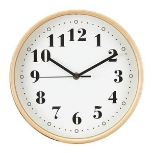 Ambia Home NÁSTĚNNÉ HODINY světle hnědá 25 cm obraz