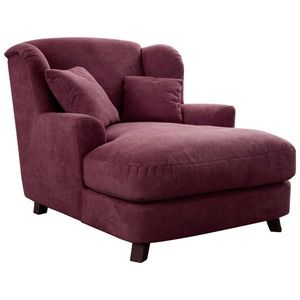 Sit & More XXL KŘESLO, textil, kompozitní dřevo, tmavě červená obraz