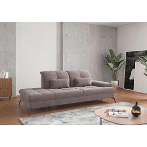 Sit & More LENOŠKA, textil, šedohnědá obraz