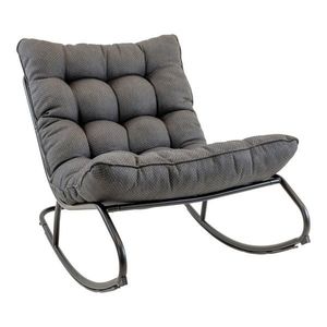 Ambia Garden ZAHRADNÍ HOUPACÍ KŘESLO kov, textil obraz