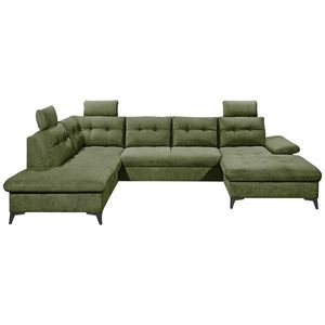 MID.YOU SEDACÍ SOUPRAVA, textil, olivově zelená obraz